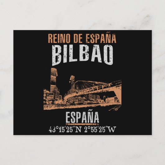 Bilbao Postkarte (Vorderseite)