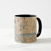 Bilbao Spanien alte Karte Tasse (VorderseiteRechts)