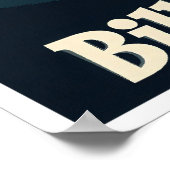 Bilbao Spanien Art Vintage Poster (Ecke)