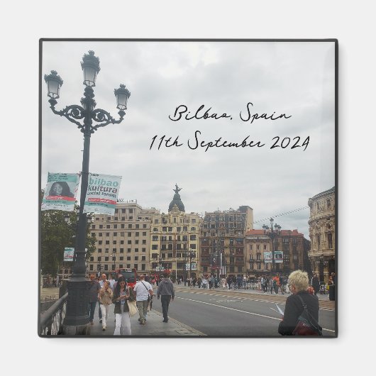 Bilbao, Spanien Magnet (Vorne)