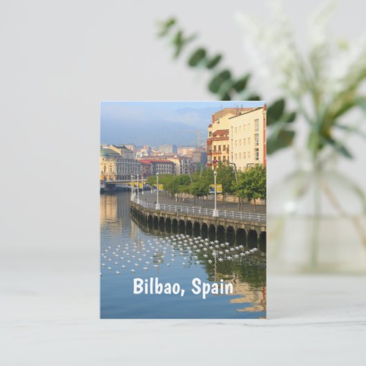 Bilbao, Spanien Postkarte (Stehend Vorderseite)