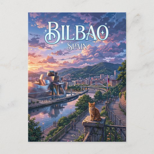 Bilbao Spanien Postkarte (Vorderseite)