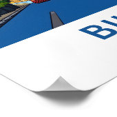 Bilbao Spanien Reisen Print Poster (Ecke)