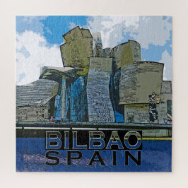 Bilbao Square Puzzle. Puzzle