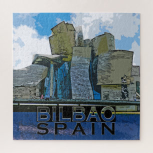 Bilbao Square Puzzle. Puzzle