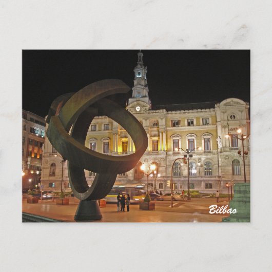 Bilbao Town Hall Postkarte (Vorderseite)