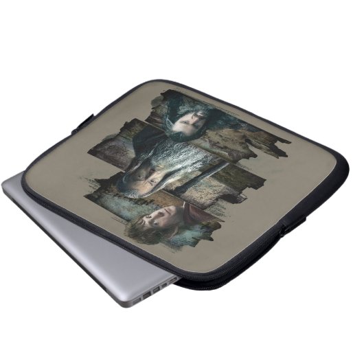 BILBO BAGGINS™, Gandalf, THORIN OAKENSHIELD™ Laptopschutzhülle (Vorne Knopf)