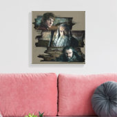 BILBO BAGGINS™, Gandalf, THORIN OAKENSHIELD™ Leinwanddruck (Insitu (Wohnzimmer))