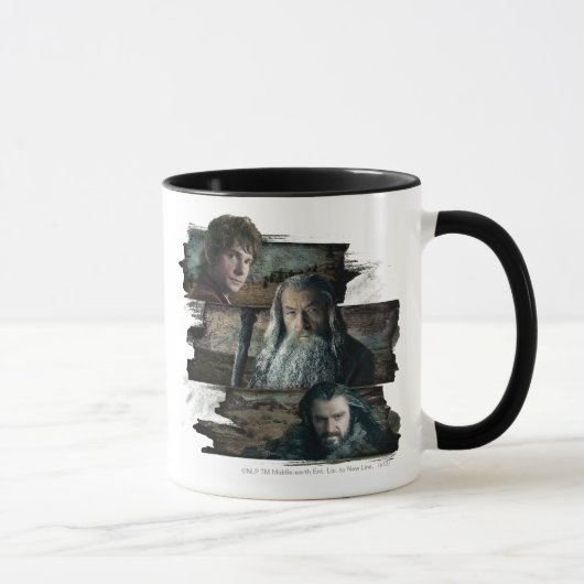 BILBO BAGGINS™, Gandalf, THORIN OAKENSHIELD™ Tasse (Rechts)