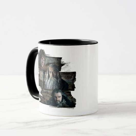 BILBO BAGGINS™, Gandalf, THORIN OAKENSHIELD™ Tasse (Vorderseite Links)