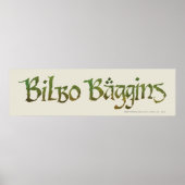 BILBO BAGGINS™ gemasert Poster (Vorne)