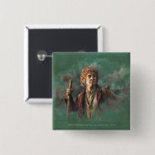 BILBO BAGGINS™-Illustration Button (Vorne & Hinten)