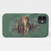 BILBO BAGGINS™-Illustration Case-Mate iPhone Hülle (Rückseite (Horizontal))