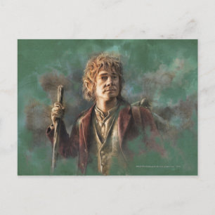 BILBO BAGGINS™-Illustration Postkarte