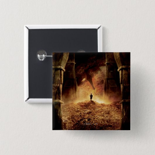 BILBO BAGGINS™ im Auge des SMAUG™ Button (Vorne & Hinten)