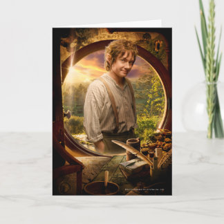 BILBO BAGGINS™ in Shire Collage Karte