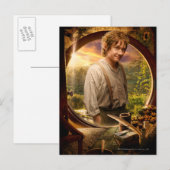 BILBO BAGGINS™ in Shire Collage Postkarte (Vorne/Hinten)
