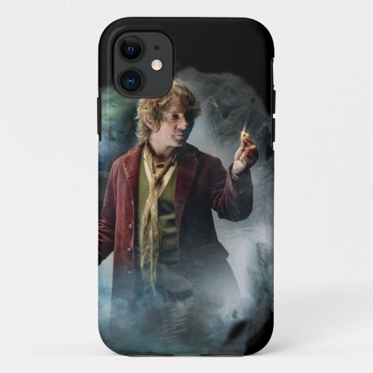 BILBO BAGGINS™ mit Ring Case-Mate iPhone Hülle (Rückseite)