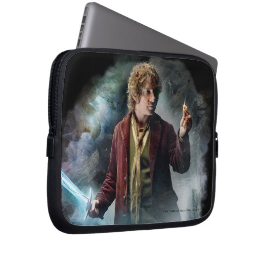 BILBO BAGGINS™ mit Ring Laptopschutzhülle (Vorne Rechts)
