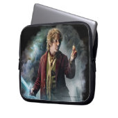 BILBO BAGGINS™ mit Ring Laptopschutzhülle (Vorderseite Links)