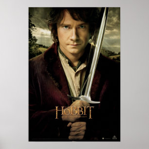 BILBO BAGGINS™ mit Schwert Poster