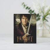 BILBO BAGGINS™ mit Schwert Postkarte (Stehend Vorderseite)