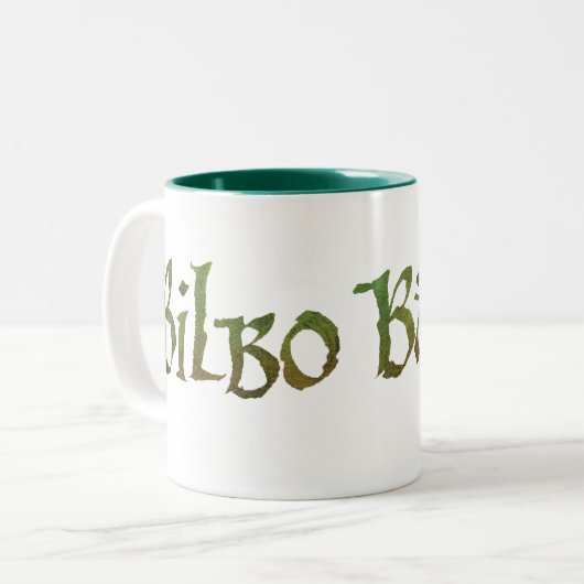 BILBO BAGGINS™ texturiert Zweifarbige Tasse (Vorderseite Links)