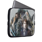 BILBO BAGGINS™, THORIN OAKENSHIELD™, & Gandalf Laptopschutzhülle (Vorne Rechts)