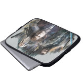 BILBO BAGGINS™, THORIN OAKENSHIELD™, & Gandalf Laptopschutzhülle (Vorne Knopf)