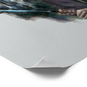 BILBO BAGGINS™, THORIN OAKENSHIELD™, & Gandalf Poster (Ecke)