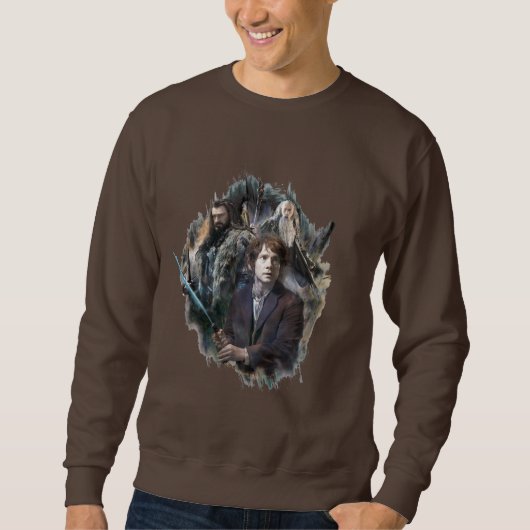 BILBO BAGGINS™, Thorin und Gandalf Sweatshirt (Vorderseite)