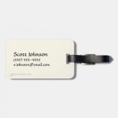 BILBO BAGGINS™ und die Firma der Zwerge Graphic Gepäckanhänger (Rückseite horizontal)