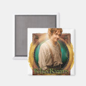 BILBO BAGGINS™ Zeichen mit Namen Magnet (Vorderseite/Rückseite)