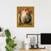 BILBO BAGGINS™ Zeichen mit Namen Poster (Heimbüro)