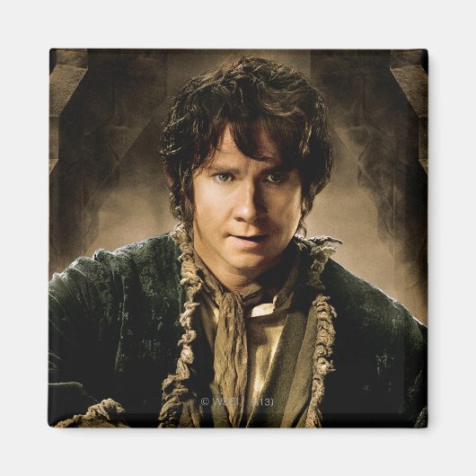 BILBO BAGGINS™ Zeichenposter 1 Magnet (Vorne)