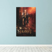 BILBO BAGGINS™ Zeichenposter 3 Leinwanddruck (Insitu (Holzboden))