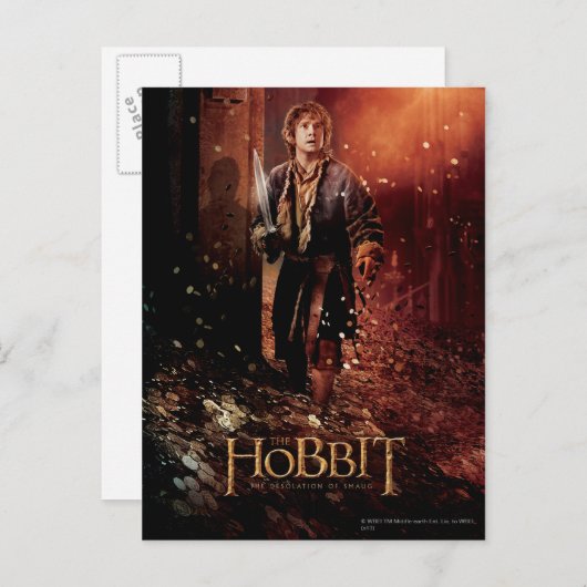 BILBO BAGGINS™ Zeichenposter 3 Postkarte (Vorne/Hinten)
