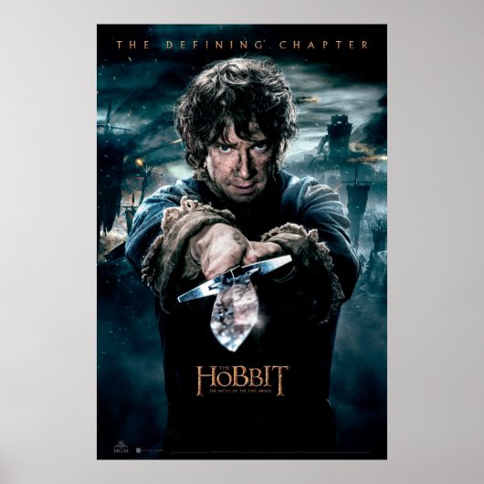 BILBO BAGGINS™ Zeigestechen Poster (Vorne)