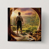 BILBO BAGGINS™ Zurück in Shire Collage Button (Vorderseite)