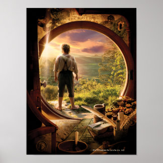 BILBO BAGGINS™ Zurück in Shire Collage Poster