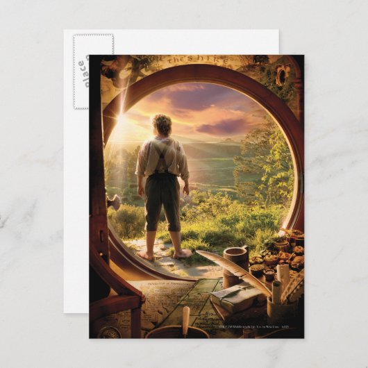 BILBO BAGGINS™ Zurück in Shire Collage Postkarte (Vorne/Hinten)