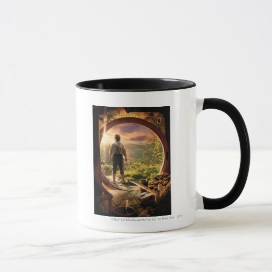 BILBO BAGGINS™ Zurück in Shire Collage Tasse (Rechts)