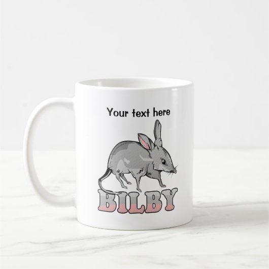 Bilby Australian Marsupial Kaffeetasse (Links)