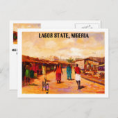 Bild 9, LAGOS STAAT, NIGERIA Postkarte (Vorne/Hinten)