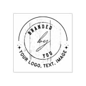 Bild anpassen | 2" x 2" Holzkunst Gummistempel (Prägung)