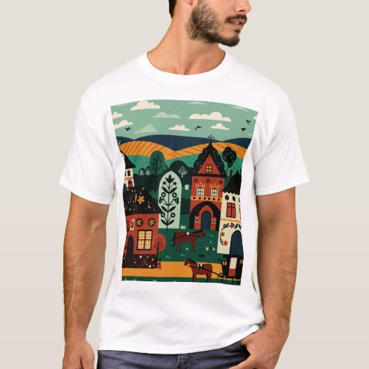 Bild aus einem Märchen T-Shirt (Vorderseite)