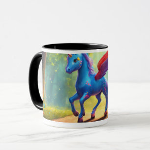 Bild, das Brillo THE UNICORN tendieren zeigt Tasse