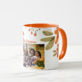 BILD DER APRICOT FARBBLUMENRAHMENFAMILIE TASSE (VorderseiteRechts)