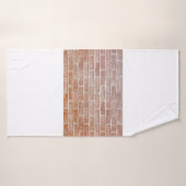 Bild der Background Background Zick Wand Textur ab Badehandtuch (Badehandtuch)