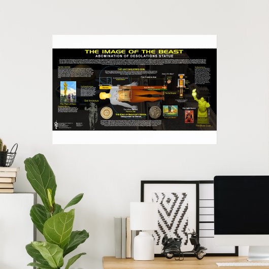 Bild der Bestie Poster (Heimbüro)